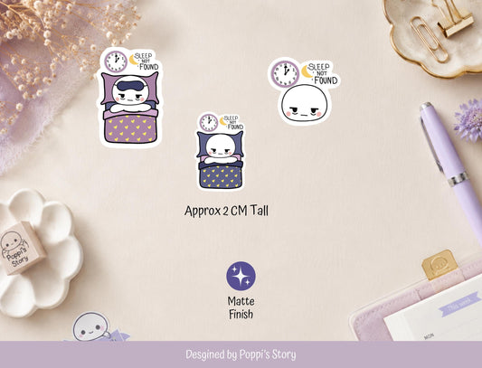 Sleep Not Found Stickers