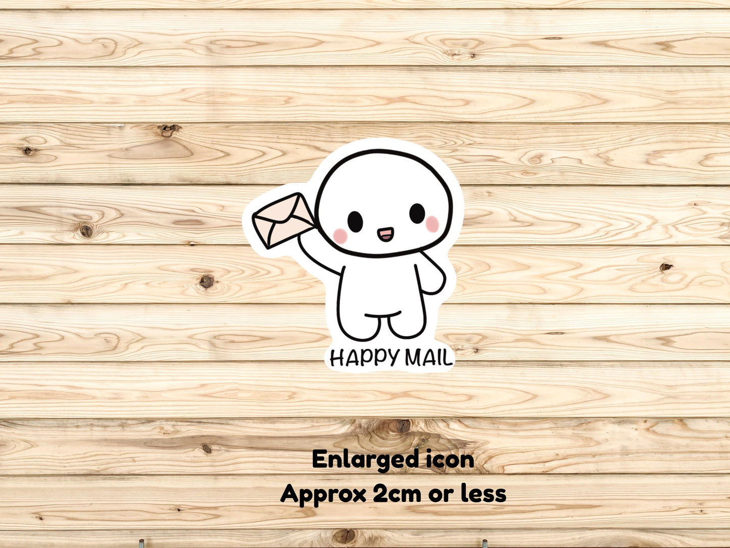 Happy Mail Stickers | Mail Tracker, Pen Pal Journaling Planner Supplies