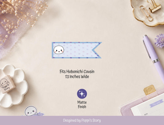 Flag Header Planner Stickers | Milestone Banner Icons (Sticker Sheet)