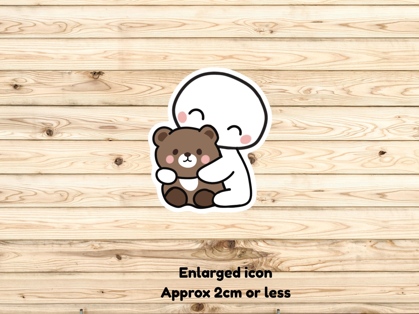 Sleepy Planner Stickers | Cozy Teddy Bear, Bedtime Routine Tracker (Sticker Sheet)