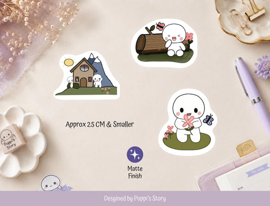 Glacier Park Poppi Sticker Sheet