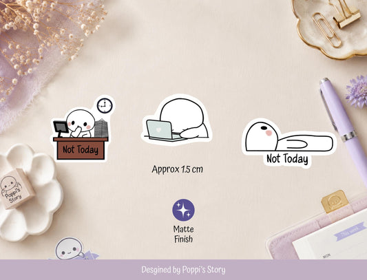 Funny Work Planner Stickers