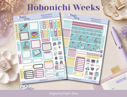Stationery Love Hobonichi Weeks Sticker Kit