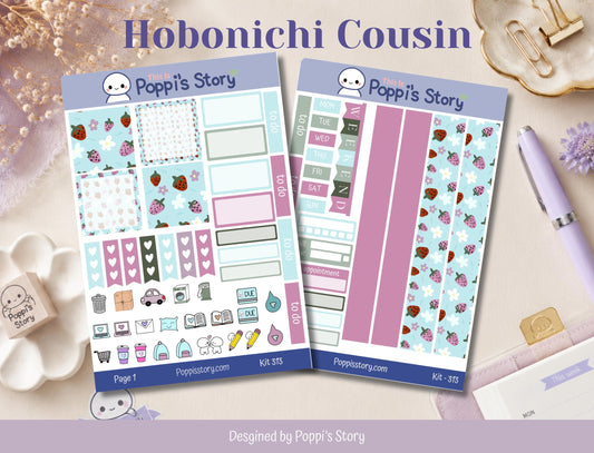 Strawberry Summer Hobonichi Cousin Kit