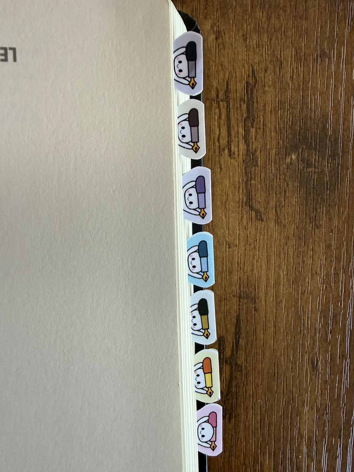 Fountain Pen Tab Stickers
