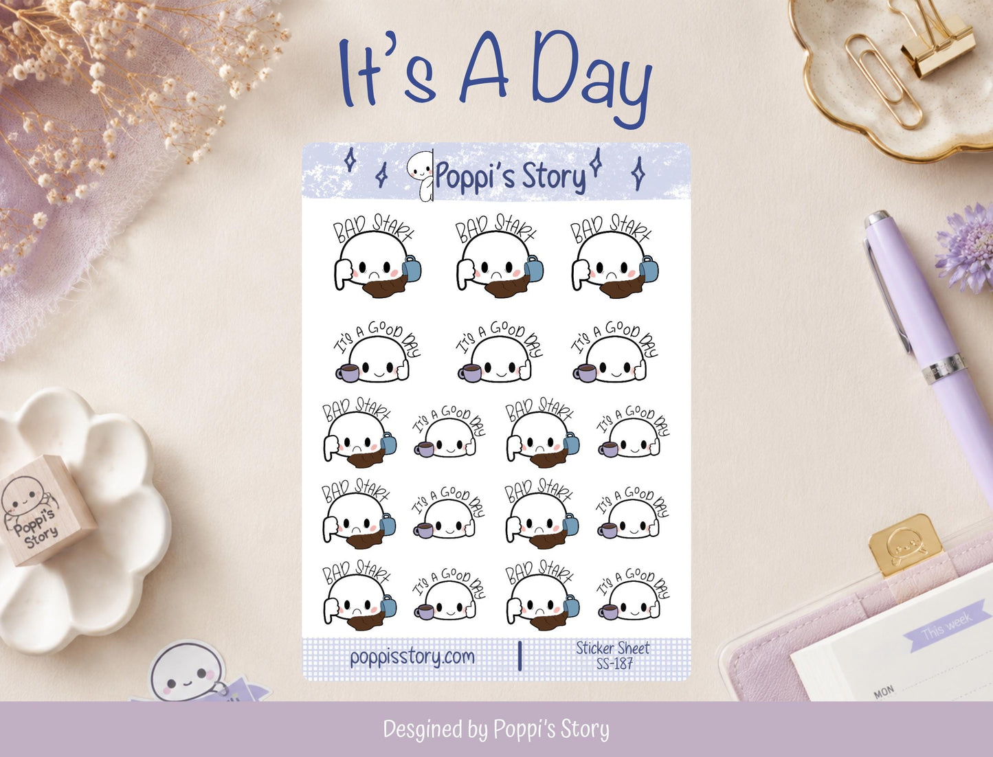 Good Day Bad Day Planner Stickers