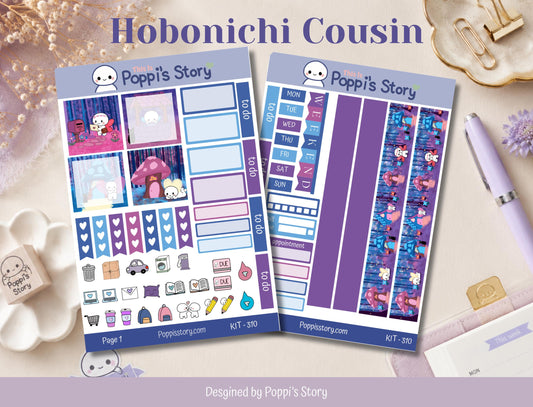 Poppi Fairy Village Hobonichi Cousin Sticker Kit