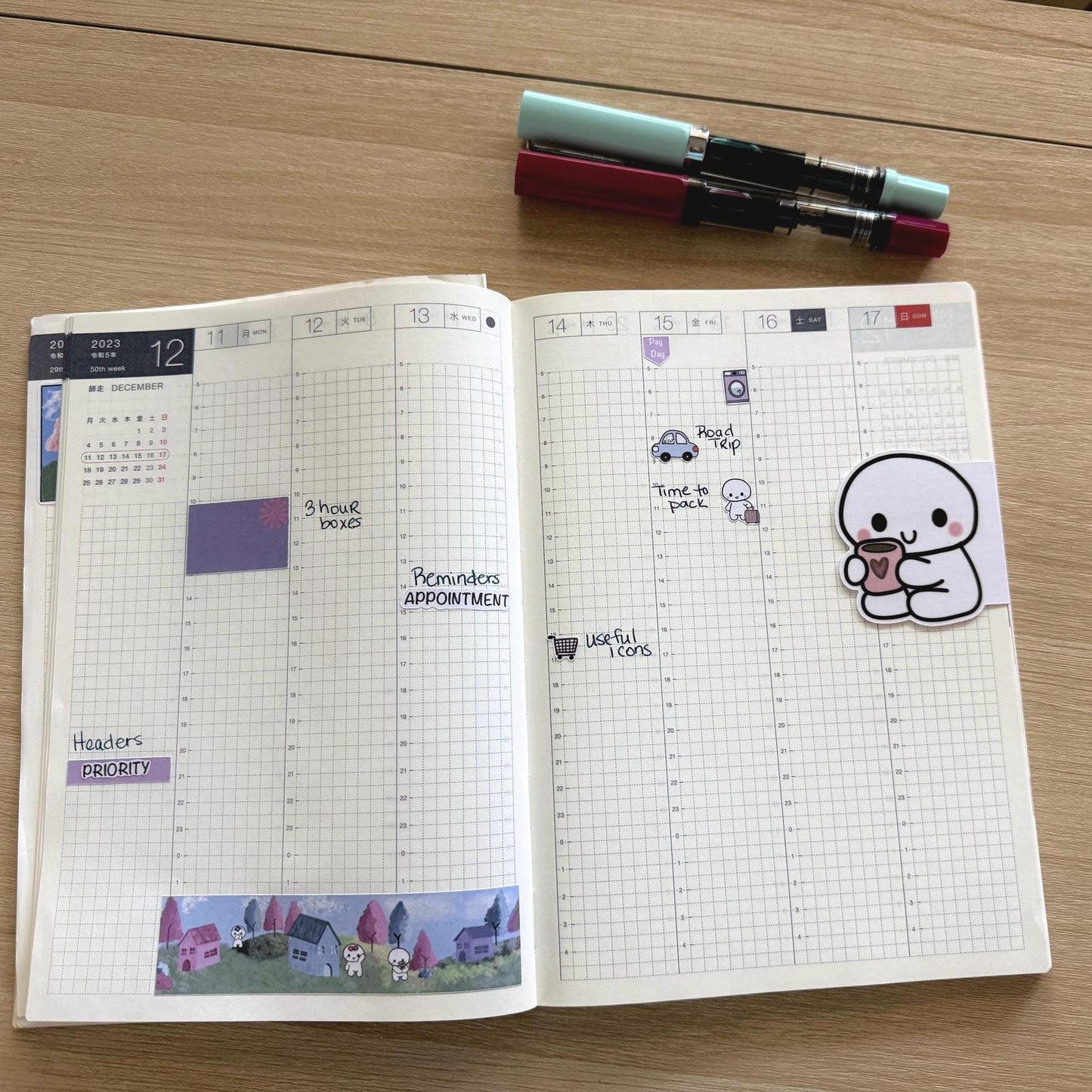 Poppi Magnetic Bookmark, Kawaii Coffee Lover Planner Clip, Book Accessory
