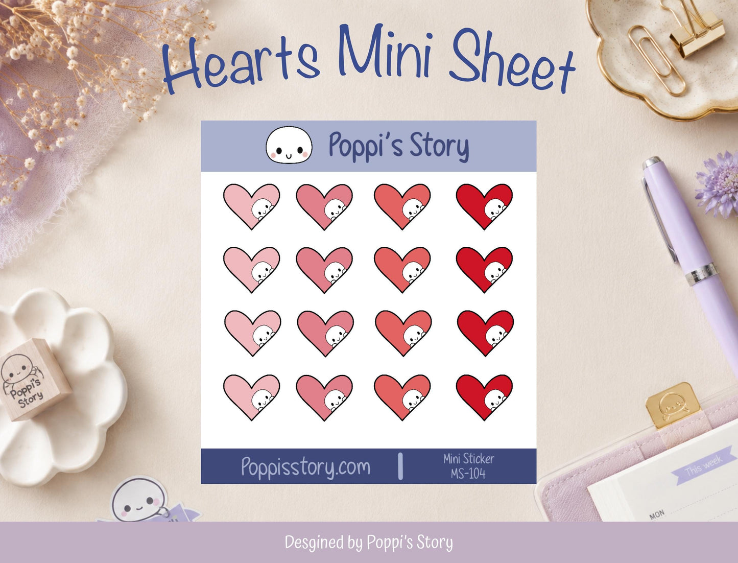Heart Mini Sheets