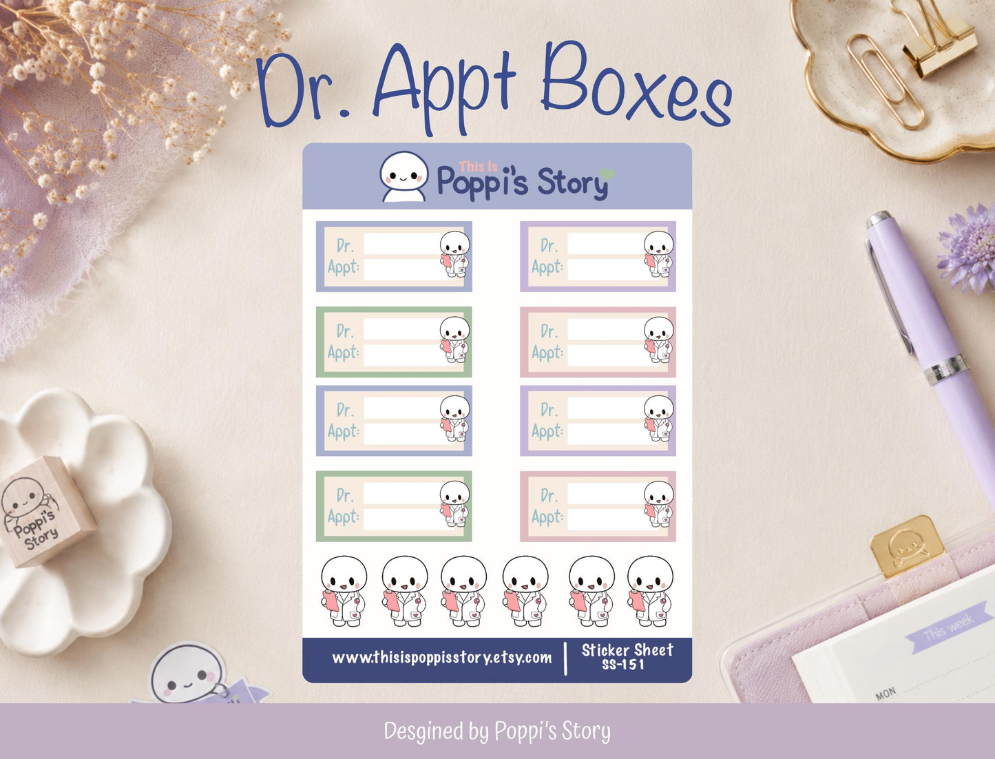 Dr. Appointment Boxes