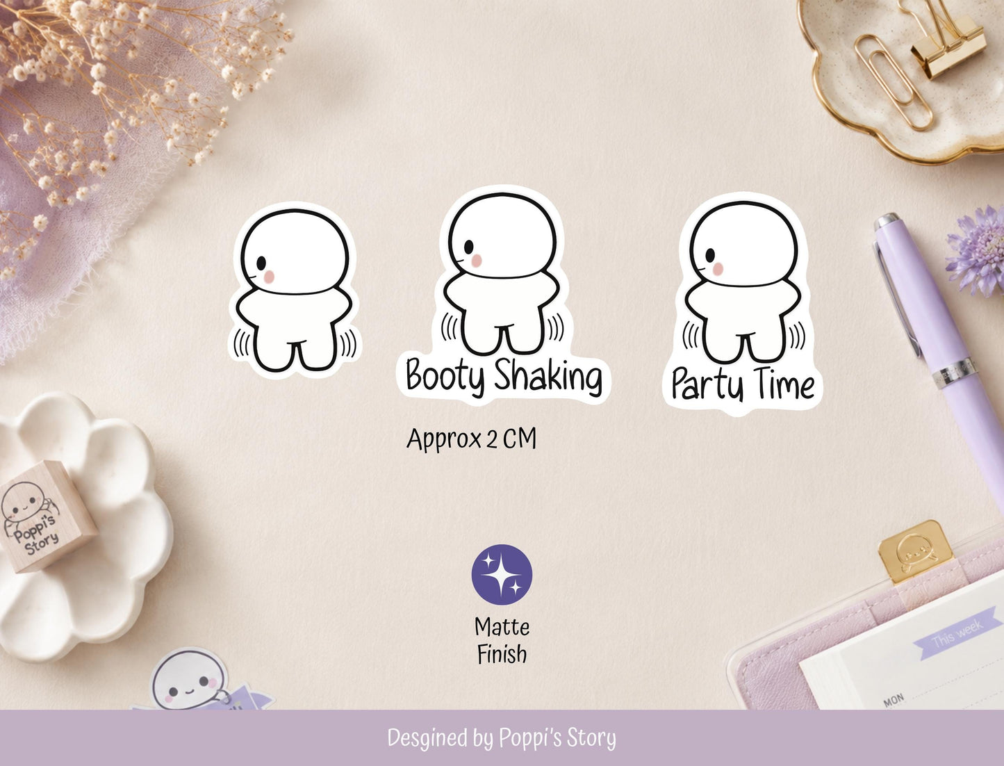 Party Planner Stickers