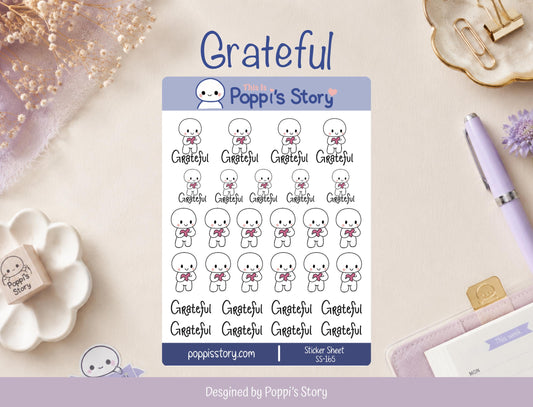 Grateful Planner Stickers