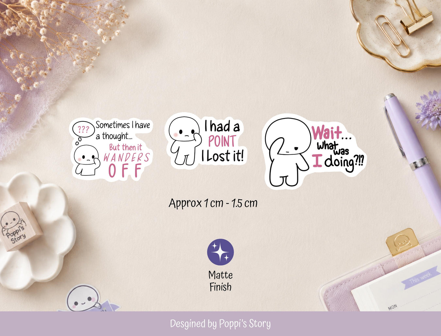 ADHD Planner Stickers
