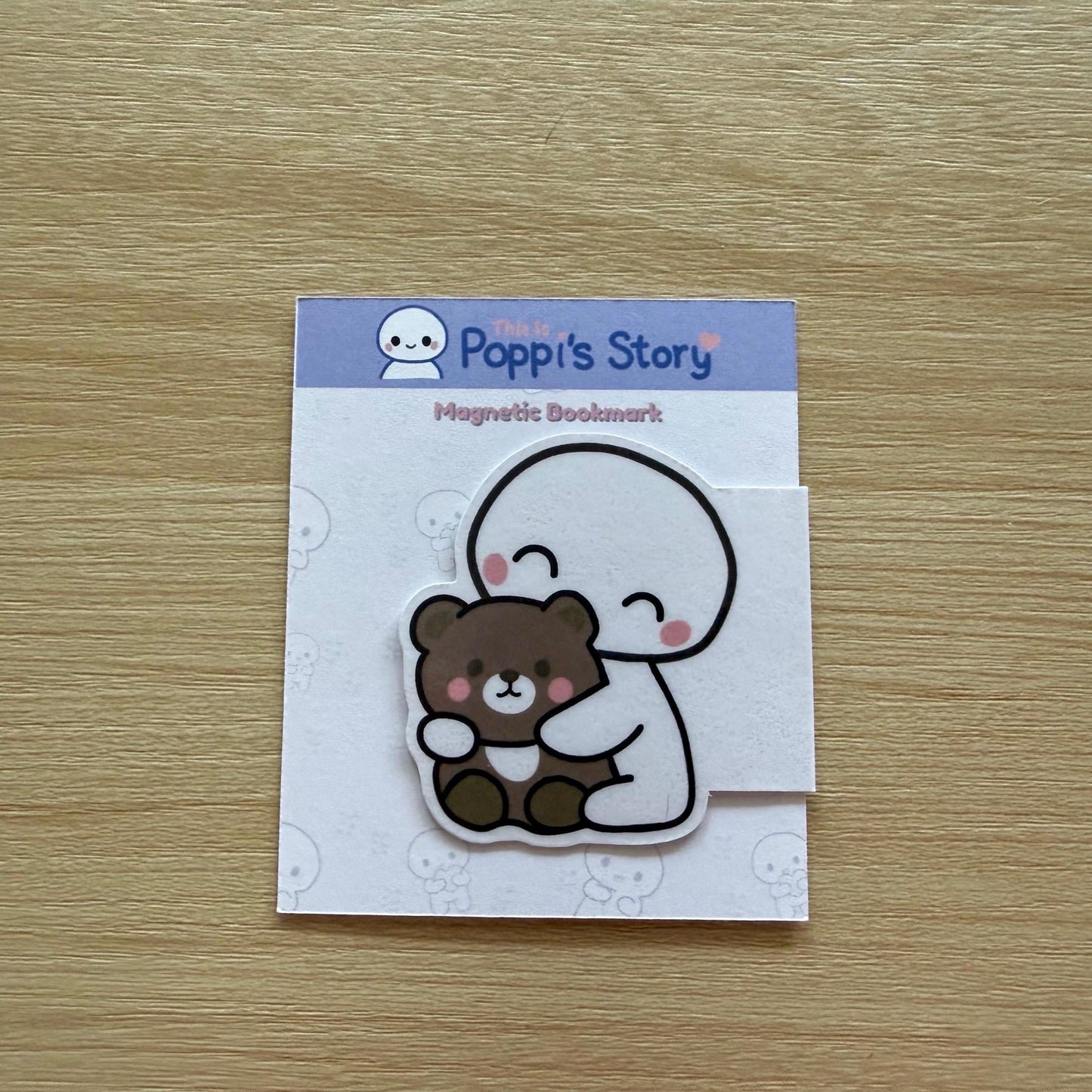 Poppi Magnetic Bookmark, Kawaii Coffee Lover Planner Clip, Book Accessory